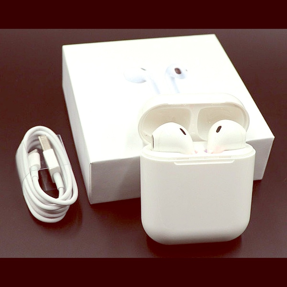 TWS wireless Bluetooth ear buds with charging box